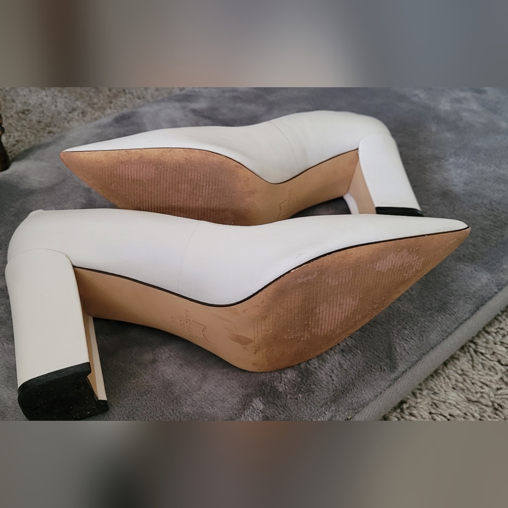 Marc Fisher High Heel Block Heel Pointy Toe Shoes… - image 8
